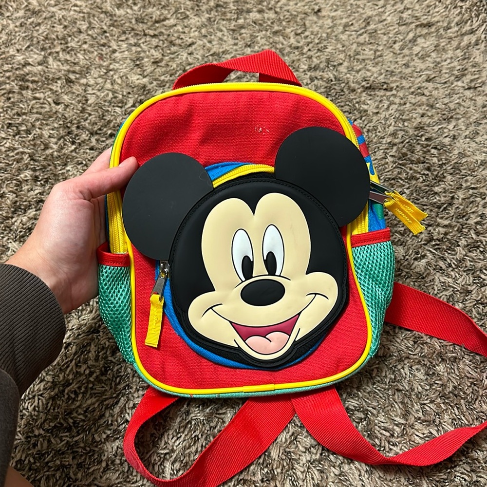 Toddler Mickey Mouse backpack